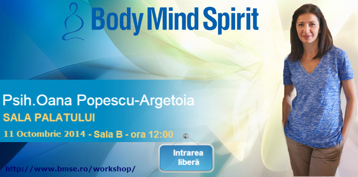 flyer despre body mind si spirit
